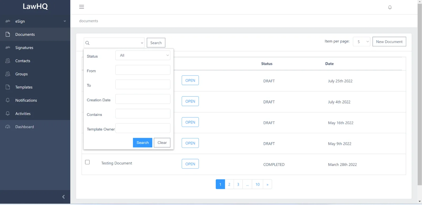 An enterprise eSignature platform, built from nothing to release